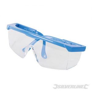 Adjustable Safety Glasses Clear 868628