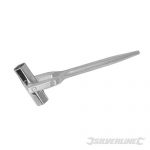 Carbon steel Whitworth double-ended scaffold spanner, corrosion-resistant finish - 101539