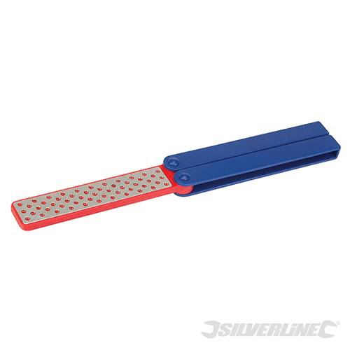 Silverline Folding Diamond Sharpeners 325/600 Grit 103512