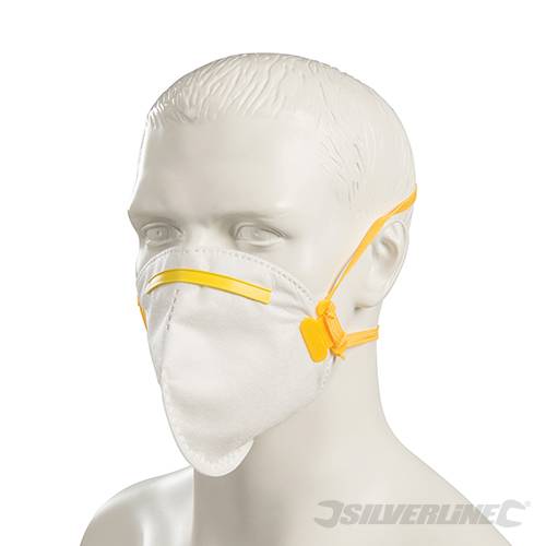 Silverline Fold Flat Face Mask FFP1 NR FFP1 NR Single 127106 - Image 3
