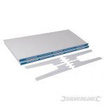 2 Metal Shelves & 4 Shelf Supports - 132226