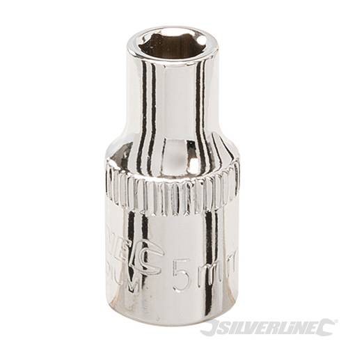 Socket 1/4" Drive 6pt Metric 5mm 134082 - Image 2