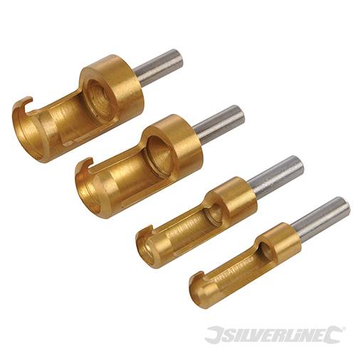 Plug Cutter Set 4pce 6 - 16mm 151219