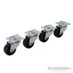 Light Duty Swivel Castors 4pk 41mm 156197