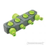 4-Way Tap Connector 3/4" & 1/2" Male 167269