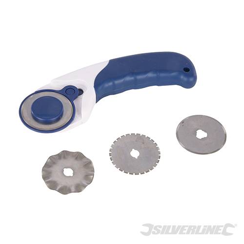 3-in-1 Rotary Cutter 45mm Dia Blades 184953