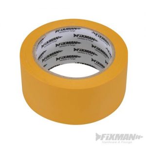 Builders Tape 50mm x 33m Yellow 194577