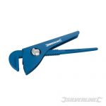Silverline Thumbturn Pipe Wrench Length 300mm - Jaw 60mm 196515