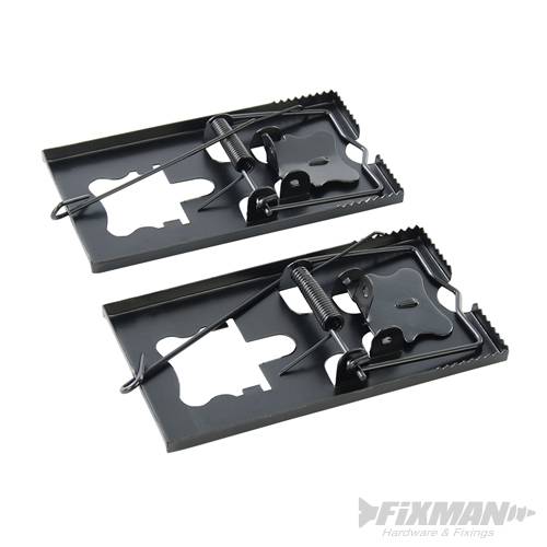 Metal Mouse Trap 2pk 115 x 60mm 197115 - Image 2