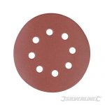 Hook & Loop Discs Punched 125mm 10pk 125mm 240 Grit 206505