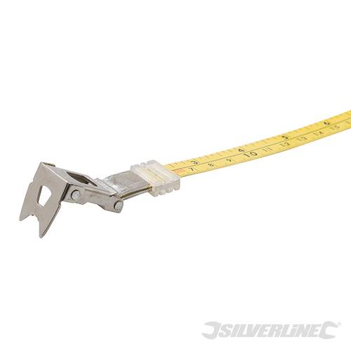 Geared Surveyors Tape 100m / 328ft x 12mm 250220 - Image 2