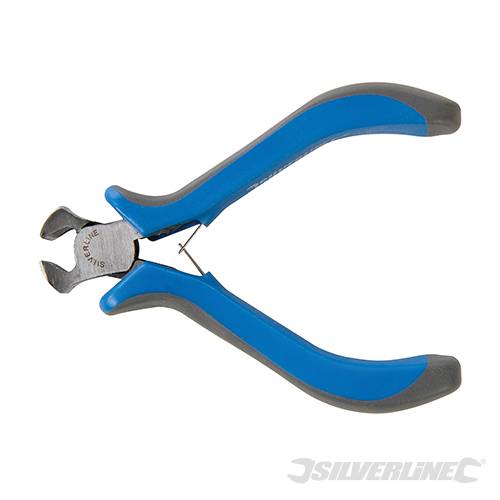 Silverline End Cutting Mini Pliers 110mm 250353 - Image 2
