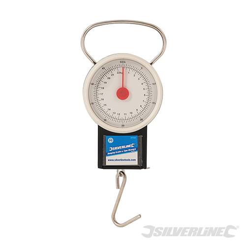 Hanging Scales & Tape Measure 22kg 251024