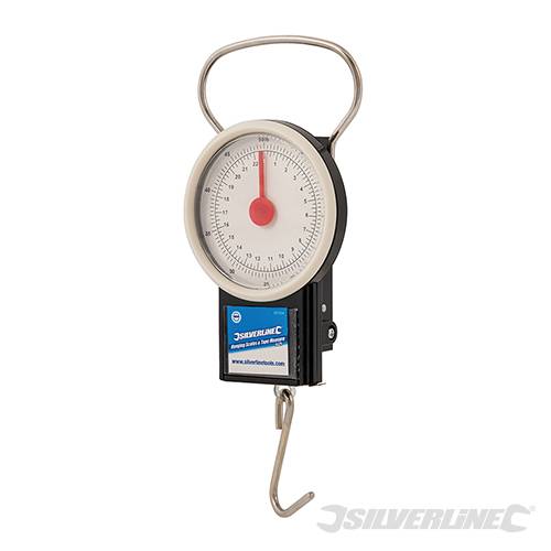 Hanging Scales & Tape Measure 22kg 251024 - Image 2