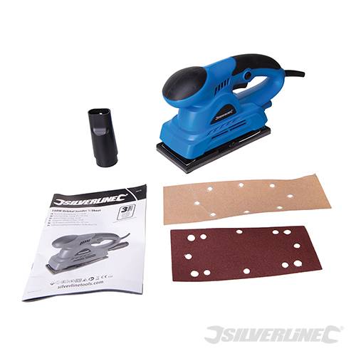 150W Orbital Sander 1/3 Sheet 150W UK 264125 - Image 3