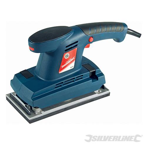 Comfortable 380W sander with rubber, over-moulded top grip. Variable speed contr - 264132