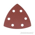Hook & Loop Triangle Sheets 90mm 10pk 240 Grit 264949
