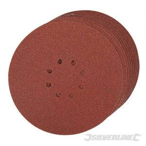 Hook & Loop Discs Punched 225mm 10pk 225mm 60 Grit 274762