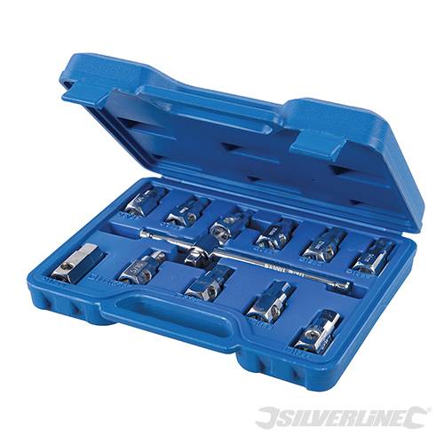 Universal Drain Plug Key Set 12pce 3/8" / 8 - 17mm 279661