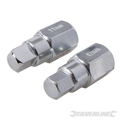 Universal Drain Plug Key Set 12pce 3/8" / 8 - 17mm 279661 - Image 4