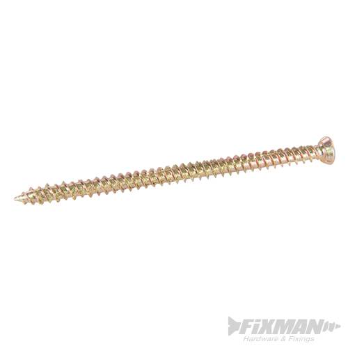 Fixman Trx Frame Fixing Screws 10pk 7.5 x 122mm 286483