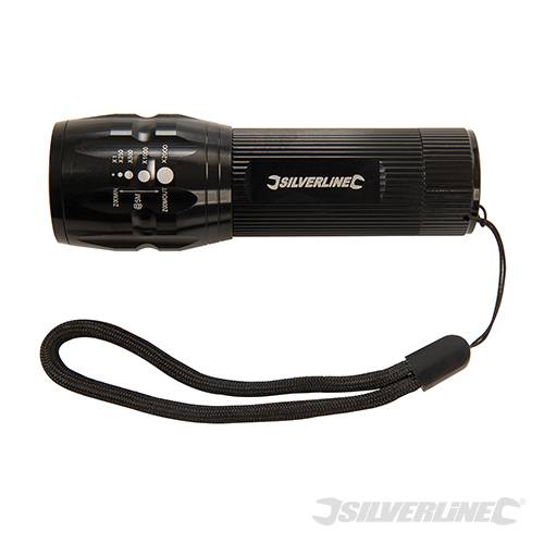 LED Zooming flashlight 3W 291273 - Image 2