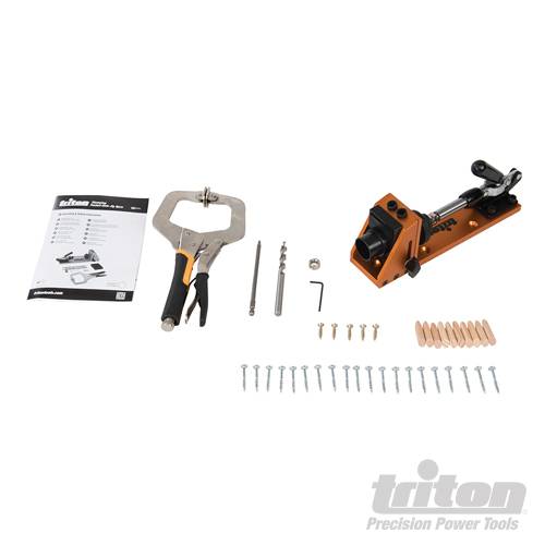 Clamping Pocket-Hole Jig 8pce TW8CPHJ 301392 - Image 4