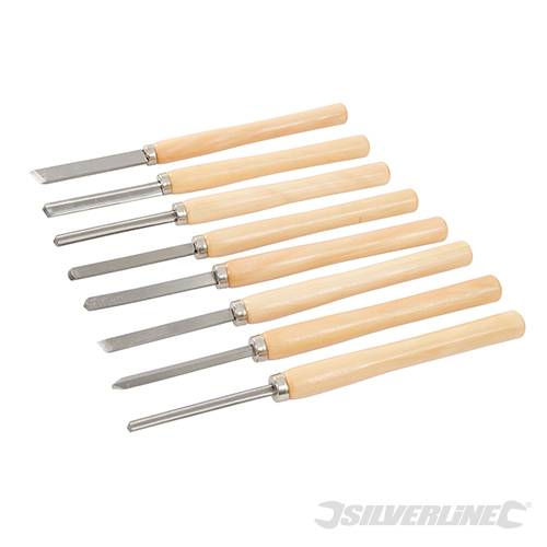 Wood Turning Chisel Set 8pce 8pce 303159