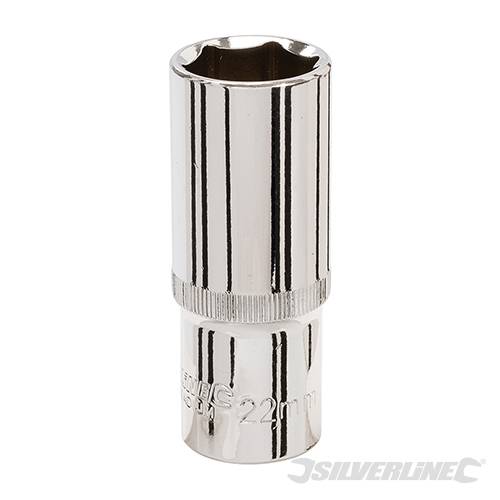 Deep Socket 1/2" Drive 6pt Metric 22mm 306431 - Image 2