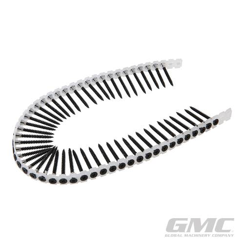 GMC Collated Drywall Screws 500pk 42mm (10 Strips of 50 Screws) 310366