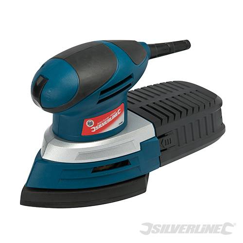 Compact detail sander with orbital action for use in confined, hard-to-reach spa - 310456