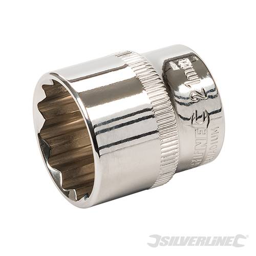 Silverline Socket 3/8" Drive 12pt Metric 21mm 312931