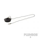 Plumbob PVC Basin Plug & Chain 1-1/2" 320962