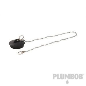 Plumbob PVC Basin Plug & Chain 1-1/2" 320962