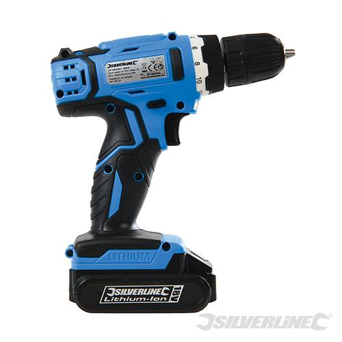 Silverline DIY Drill Driver 18V UK 326579 - Image 3