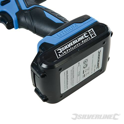 Silverline DIY Drill Driver 18V UK 326579 - Image 6