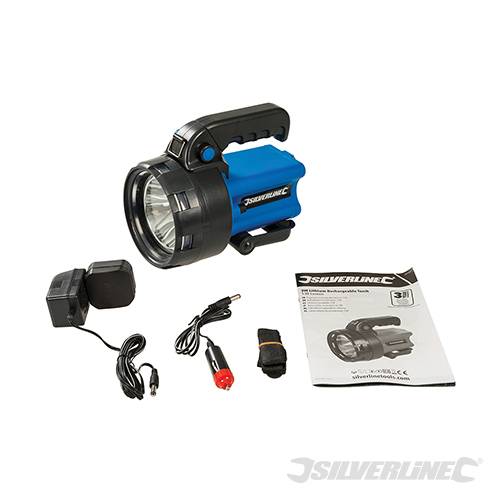 3W Lithium Rechargeable Torch 150 Lumen 347767 - Image 3