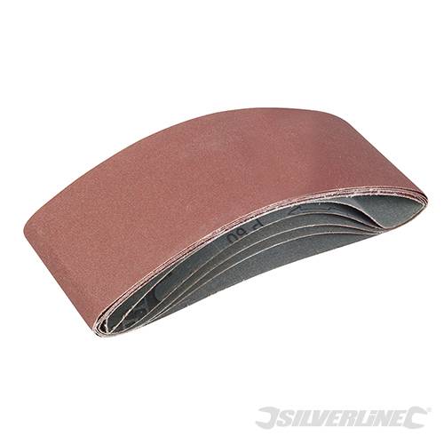 Sanding Belts 100 x 610mm 5pce - 349212