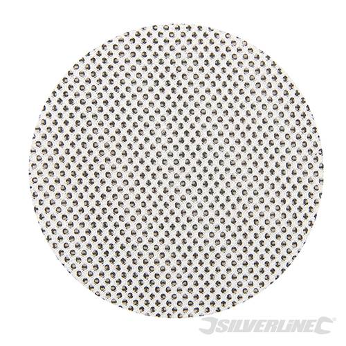 Silverline Hook & Loop Mesh Discs 150mm 10pk 120 Grit 353774 - Image 2