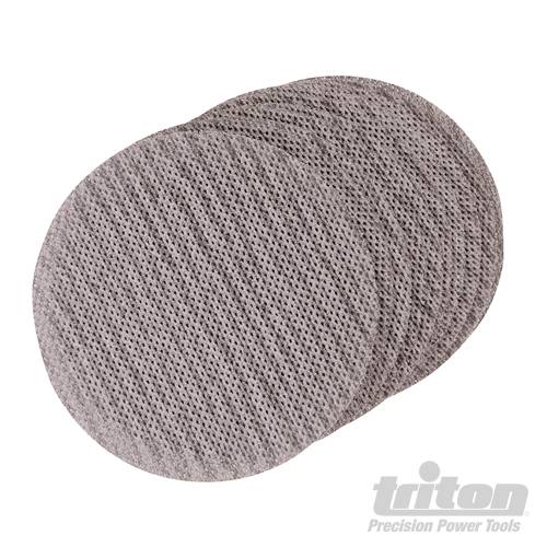 Hook & Loop Mesh Sanding Disc 150mm 10pk 80 Grit 370215