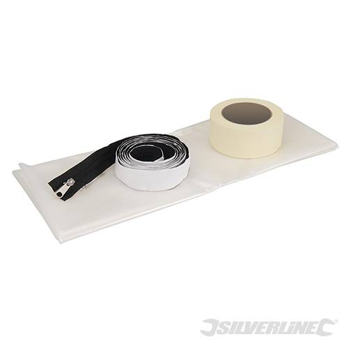 Zipped Doorway Dust Protector Kit 1.2 x 2.1m 375331
