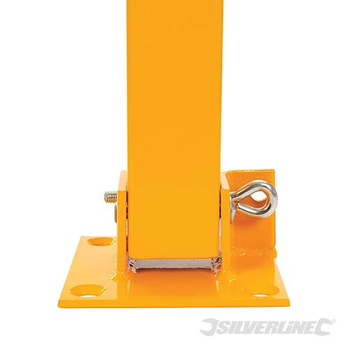 Silverline Fold-Down Parking Security Post 560 x 120mm 377185 - Image 4