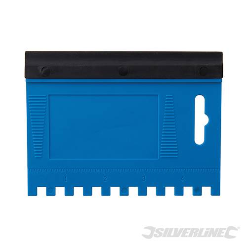 Combination Squeegee Spreader 125 x 95mm - 6mm Teeth 380251 - Image 2