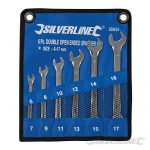 Open-Ended Spanner Set 6pce 6 - 17mm 380424