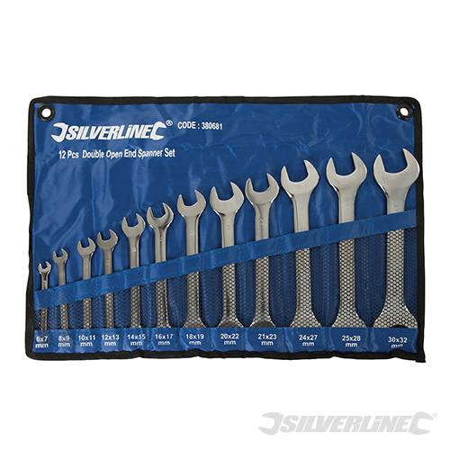 Open Ended Spanner Set 12pce 6 - 32mm 380681