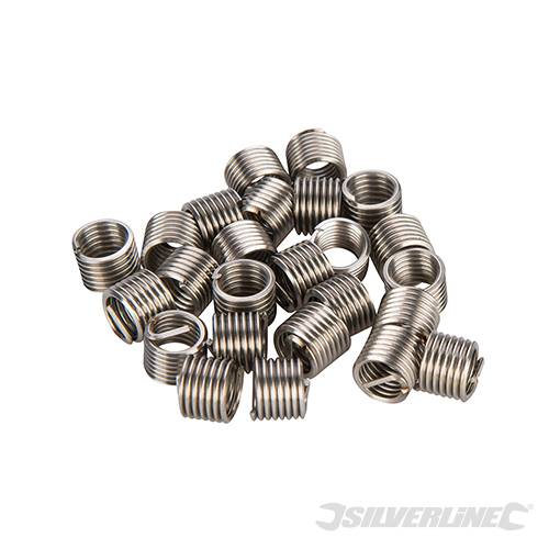 Helicoil Type Thread Inserts M8 x 1.25mm x 1D 25pk 382513