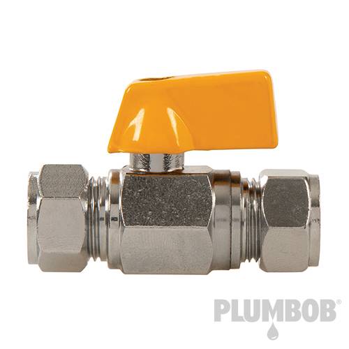 Plumbob Straight Mini Ball Valve 10mm 398593 - Image 2