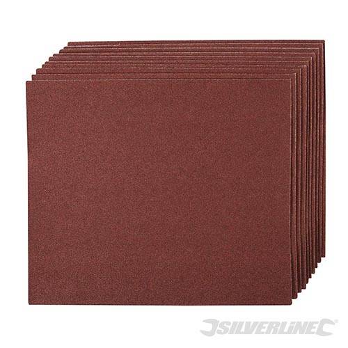 Emery Cloth Sheets 10pk 60 Grit 399016