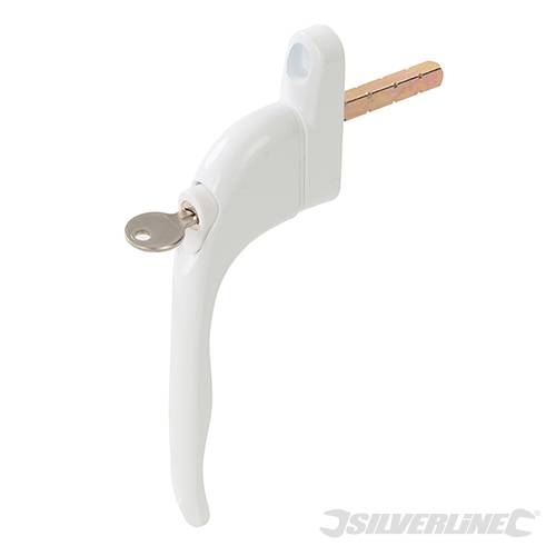 Aluminium Locking Window Handle White 401827 - Image 3