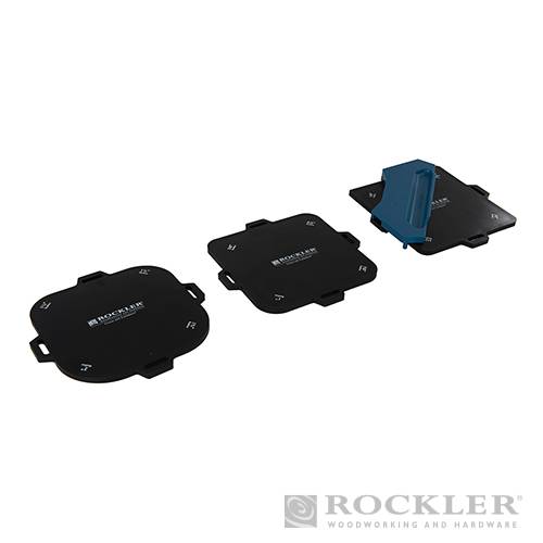 Corner Radius Routing Templates 4pce 1/8 - 1' Radii 405985 - Image 3